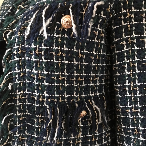 J.O.A. Suit Jacket w Fringe Details, S - Picture 6 of 8